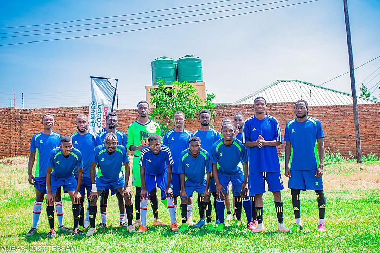 MUBAS Football team lineup for TESSAM games