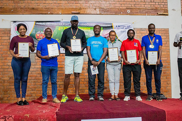 Award giving ceremony