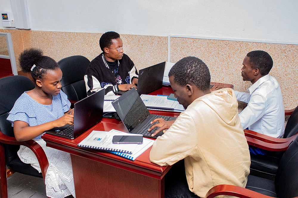 Students on internship