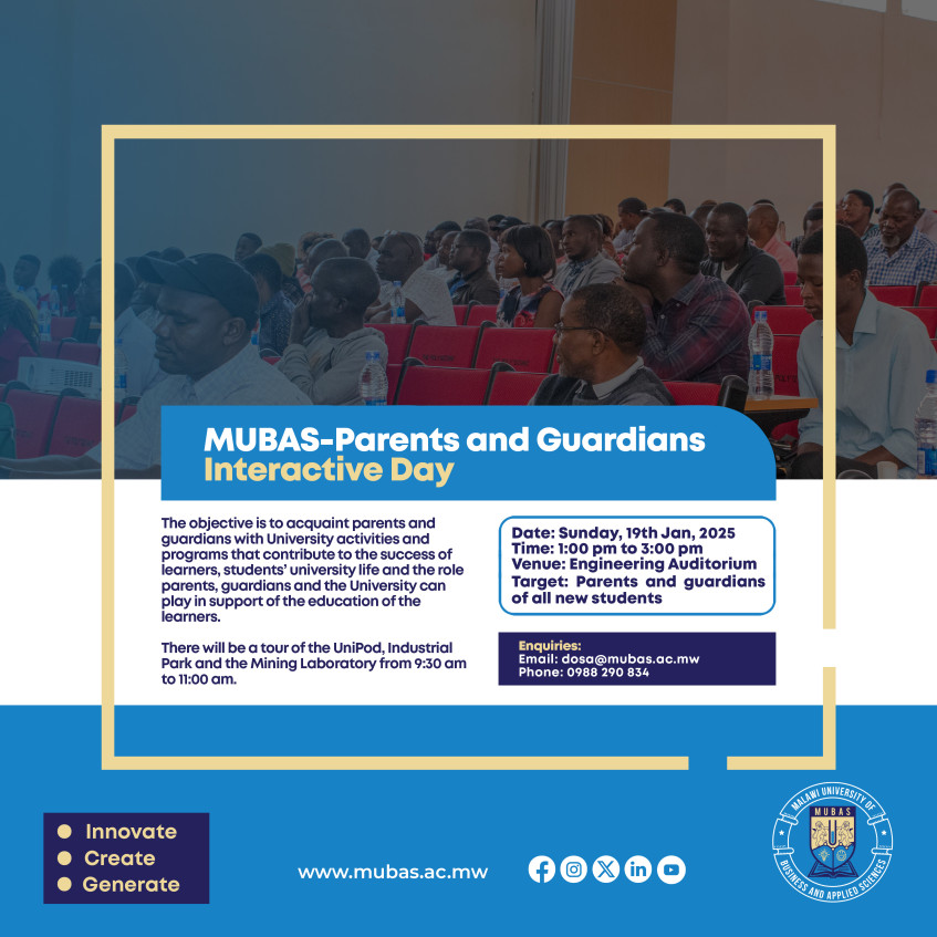 MUBAS-Parents and Guardians Interactive Day
