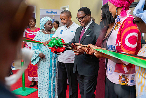 President Chakwera hails the establishment of UniPod at MUBAS