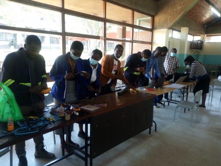 Engineering Students On Symposium Preparatory Move