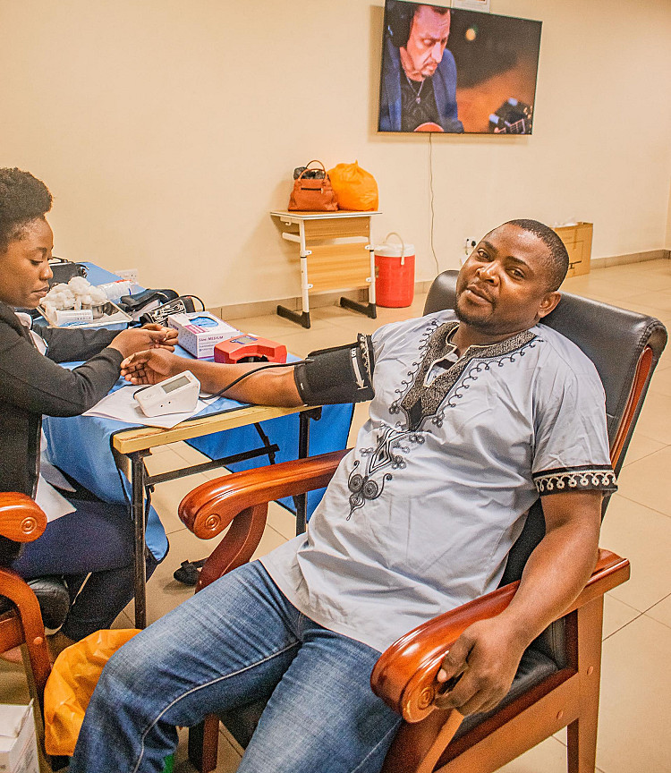 MUBAS engages in a blood donation drive
