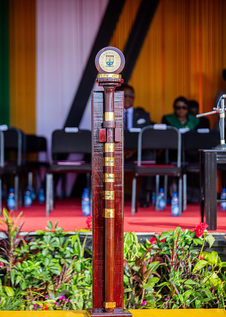 The Mace has been placed