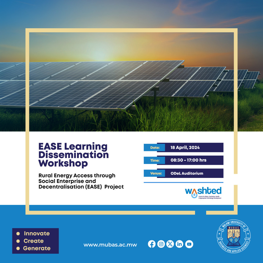 EASE Learning Dissemination Workshop