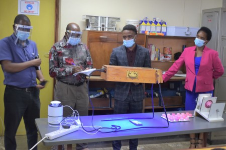 Task Force Chair Tours Poly