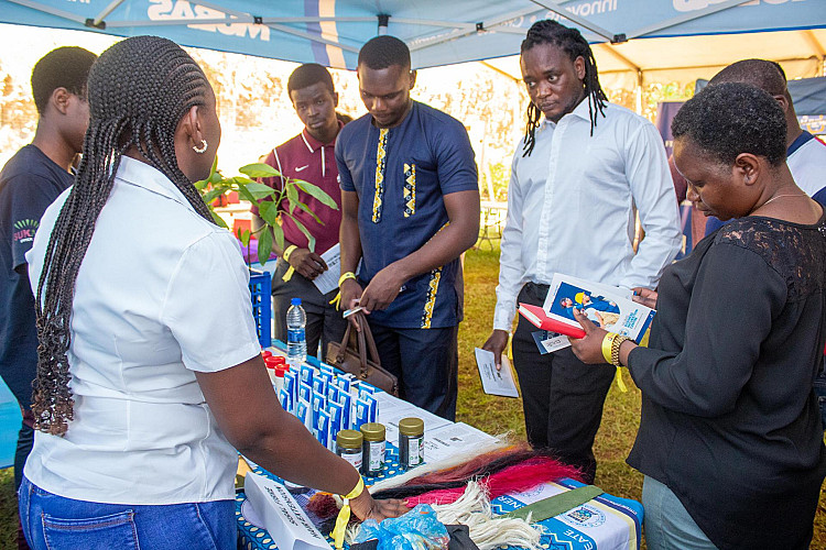 Business Incubation Centre, Zantchito programme product exhibition