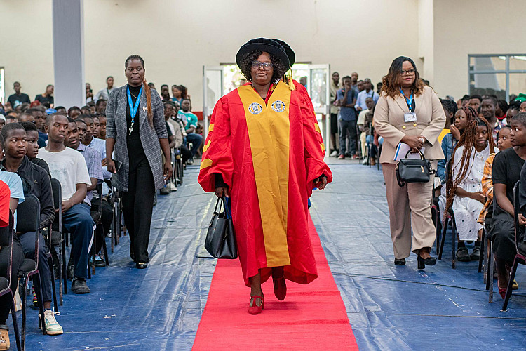 Staff Procession entering the Hall