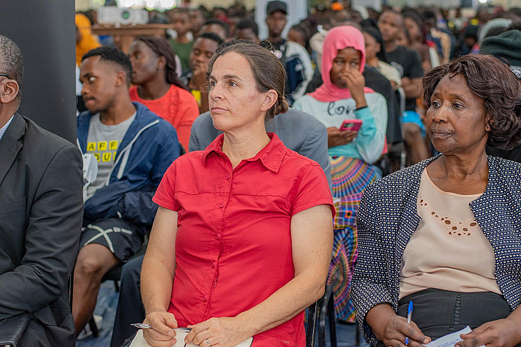 Delegates during the Orientation