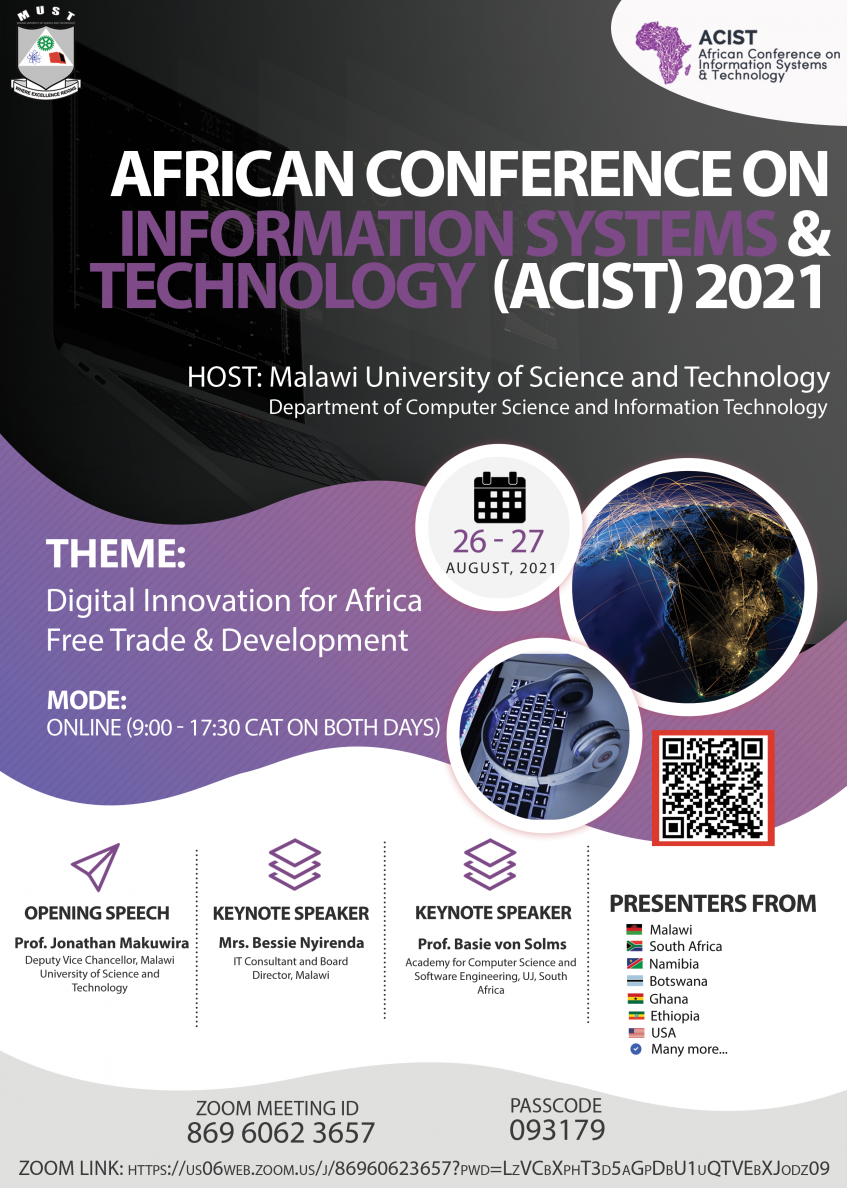 Africa Conference on Information Systems and Technology