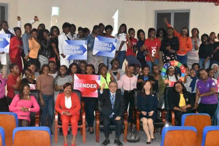 MUBAS-UNDP conducts career talk and gender issues to senior students