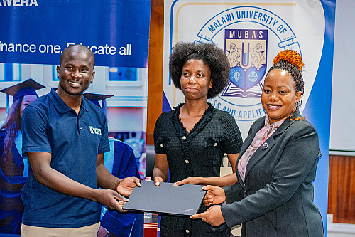 KWERA FOUNDATION donates 68 laptops to MUBAS students