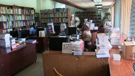 The College Library donates books to members of staff