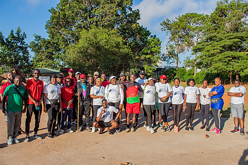 MUBAS staff set for a hike #Zomba Mountain Chawe