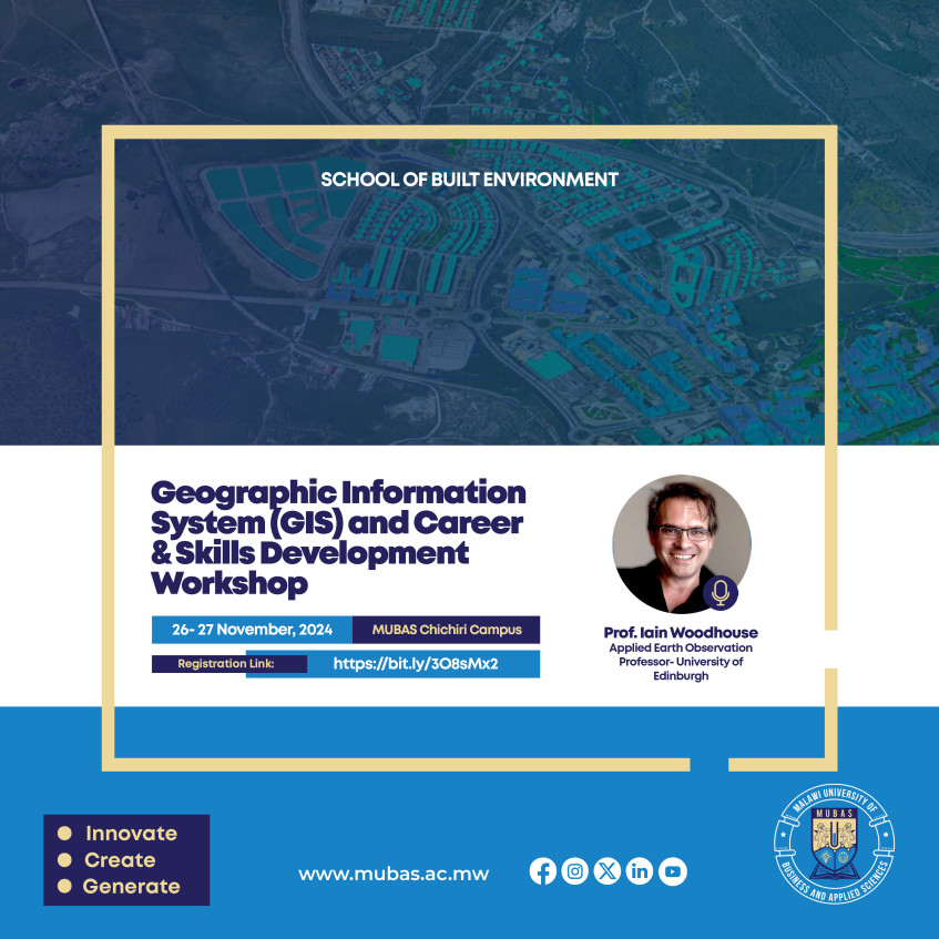 Geographic Information System (GIS) and Career & Skills Development Workshop